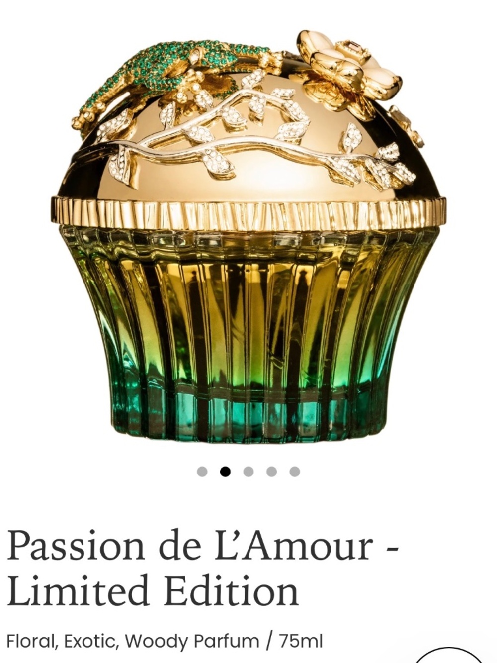 House of Sillage Passion De L’Amour Limited Edition Perfume